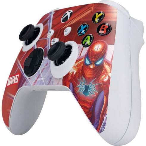 Marvel Spiderman Web Slinger Xbox Series S Controller Skin